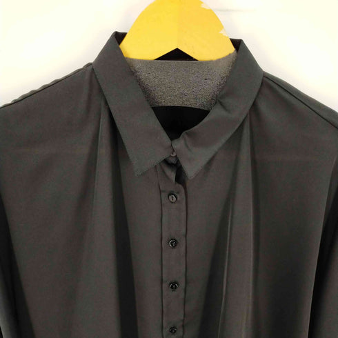 ザラ ZARA ドルマンスリーブ シースルーポンチョシャツ レディース JPN:M