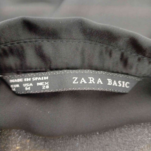 ザラ ZARA ドルマンスリーブ シースルーポンチョシャツ レディース JPN:M