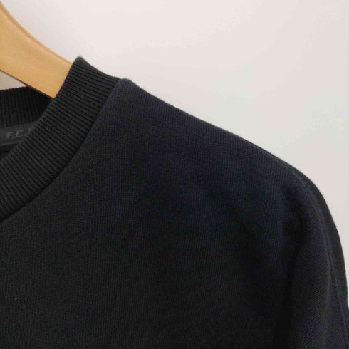 エフシーレアルブリストル / エフシーアールビー F.C.Real Bristol/ F.C.R.B. 2023AW BIG LOGO PANELED CREWNECK SWEAT メンズ JPN:L
