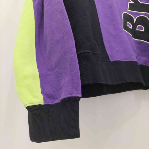 エフシーレアルブリストル / エフシーアールビー F.C.Real Bristol/ F.C.R.B. 2023AW BIG LOGO PANELED CREWNECK SWEAT メンズ JPN:L