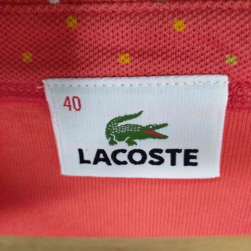 ラコステ LACOSTE ドットラインタンクトップ ワンポイント レディース EUR:40