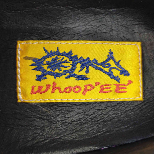 フーピー whoop'ee' ローカットスニーカー ハラコ 切替 メンズ JPN:41