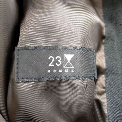 ニジュウサンクオム 23区HOMME VINGT TROIS ジップアップテーラードジャケット メンズ