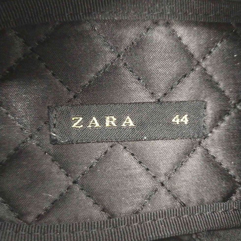 ザラ ZARA ベロア プレーントゥ ドレスシューズ メンズ EUR:44