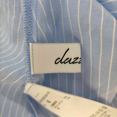 ダズリン dazzlin ウエストタックオフショルシャツワンピース レディース JPN:M