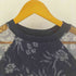 ザラ ZARA 花柄 シースルー ブラウス レディース import:S