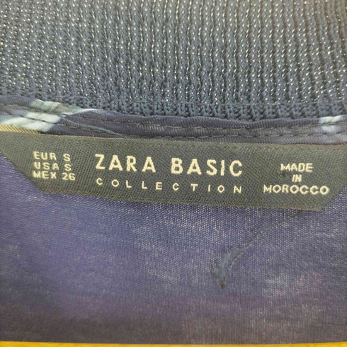 ザラ ZARA 花柄 シースルー ブラウス レディース import:S
