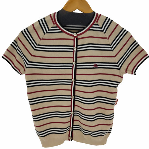 バーバリーロンドンブルーレーベル BURBERRY LONDON BLUE LABEL ノバライン ニットカットソー ノバチェック レディース import:M
