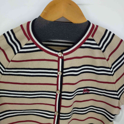 バーバリーロンドンブルーレーベル BURBERRY LONDON BLUE LABEL ノバライン ニットカットソー ノバチェック レディース import:M