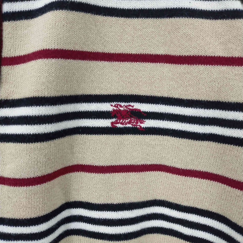 バーバリーロンドンブルーレーベル BURBERRY LONDON BLUE LABEL ノバライン ニットカットソー ノバチェック レディース import:M