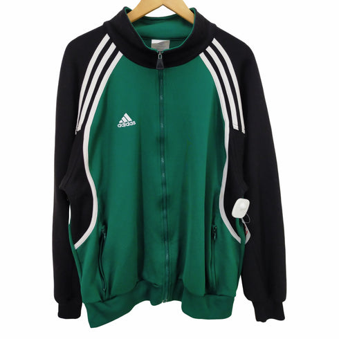 アディダス adidas バイカラーラグラントラックジャケット メンズ JPN:L
