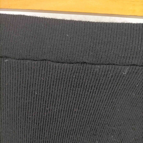 ヨウジヤマモト Yohji Yamamoto 98AW アシンメトリーデザインウールニットタイトスカート レディース JPN:XS