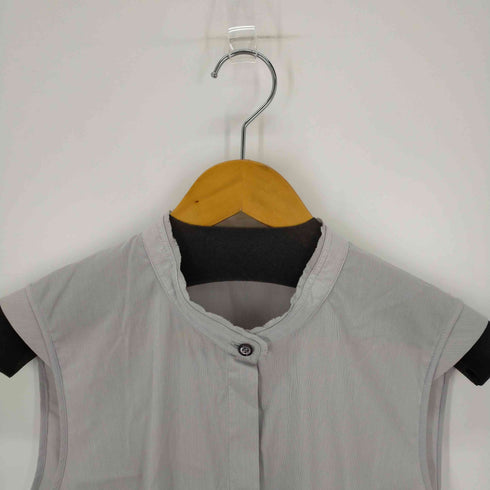 ジルサンダー JIL SANDER ノースリーブバンドカラーシャツワンピース レディース 38