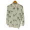 ザラ ZARA ゼブラ アニマル柄 サテン L/S シャツ レディース import:S