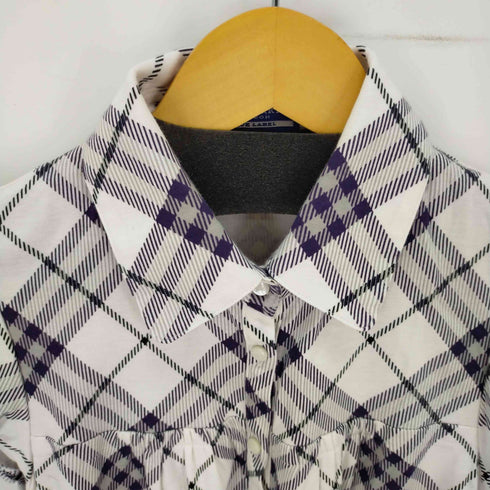 バーバリーロンドンブルーレーベル BURBERRY LONDON BLUE LABEL チェックシャツブラウス ノバチェック レディース EUR:38