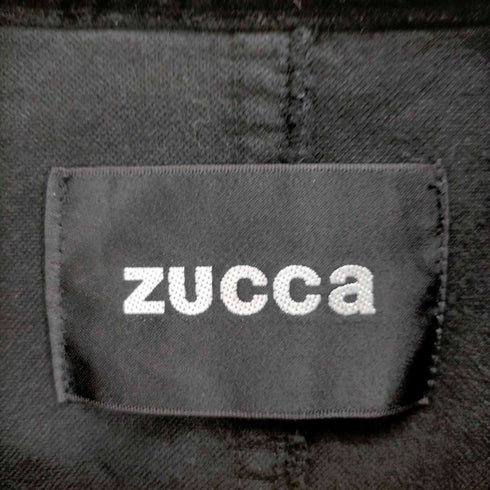 ズッカ ZUCCa 00s ベロア地ダブルチェスターコート レディース JPN:M