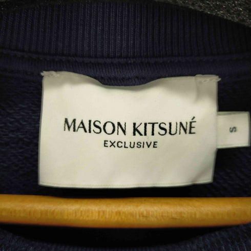 メゾンキツネ maison kitsune オリー エンパイア フォックス クラシック スウェットシャツ メンズ S