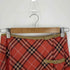 バーバリーブルーレーベル BURBERRY BLUE LABEL ノバチェックスカート レザー レディース DE:38