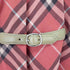 バーバリーブルーレーベル BURBERRY BLUE LABEL ノバチェックスカート レザー レディース DE:38