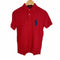 ポロラルフローレン POLO RALPH LAUREN CUSTOM SLIM FIT ビックポニー刺しゅう 鹿の子ポロシャツ メンズ JPN:S