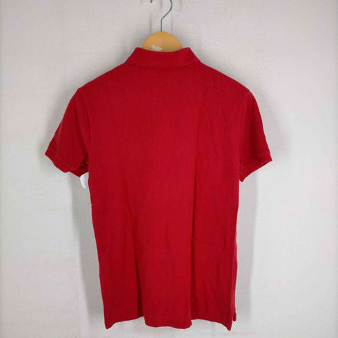 ポロラルフローレン POLO RALPH LAUREN CUSTOM SLIM FIT ビックポニー刺しゅう 鹿の子ポロシャツ メンズ JPN:S