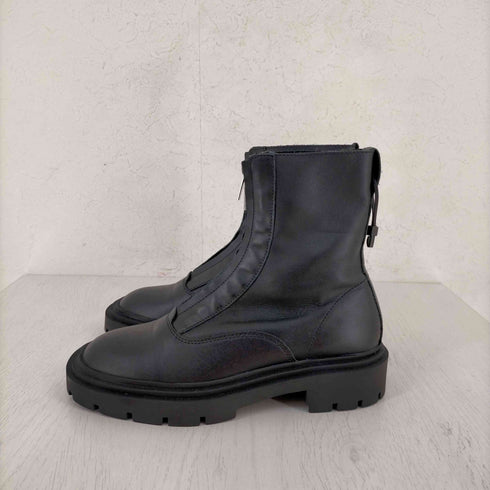 ザラ ZARA センタージップアップブーツ レディース JPN:37