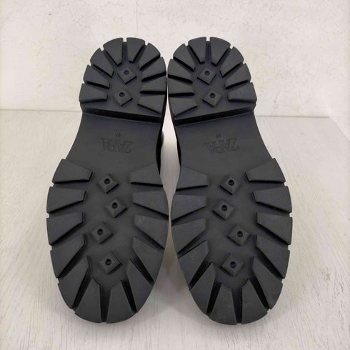 ザラ ZARA センタージップアップブーツ レディース JPN:37