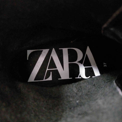 ザラ ZARA センタージップアップブーツ レディース JPN:37