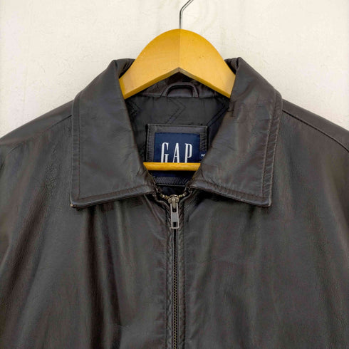 ギャップ Gap レザー スウィングトップ メンズ import:M