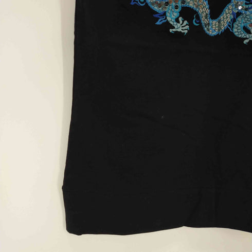 ヴィヴィアンタム VIVIENNE TAM フロントスパンコールデザイン ノースリーブ ドラゴン レディース JPN:0