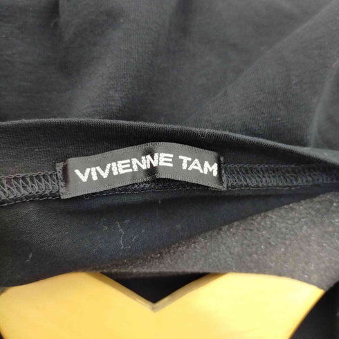 ヴィヴィアンタム VIVIENNE TAM フロントスパンコールデザイン ノースリーブ ドラゴン レディース JPN:0