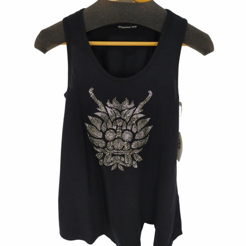 ヴィヴィアンタム VIVIENNE TAM フロントストーンノースリーブ アシンメトリー レディース JPN:0