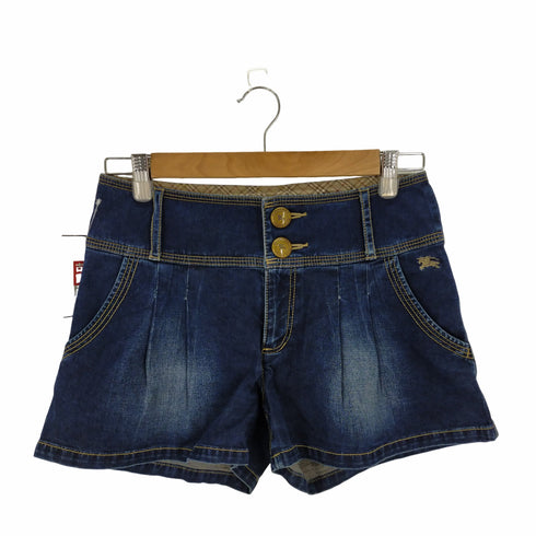 バーバリーブルーレーベル BURBERRY BLUE LABEL デニムショートパンツ レディース DE:38