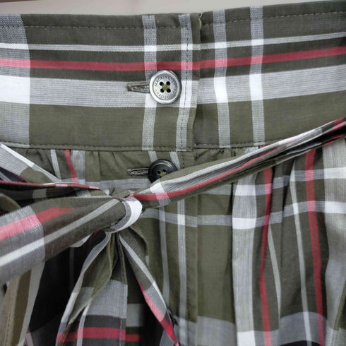 マッキントッシュフィロソフィー MACKINTOSH PHILOSOPHY チェックバレルスカート レディース 38