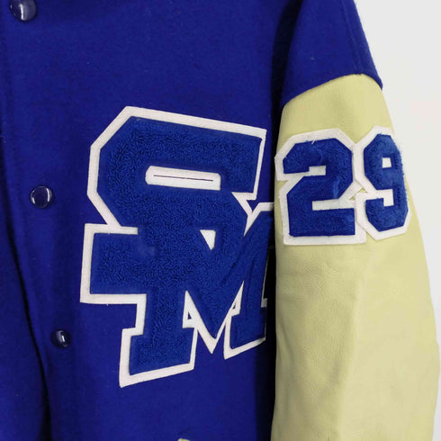 ロッククリークアスレチックス ROCK CREEK ATHLETICS 90s デカワッペン切替スタジャン メンズ L