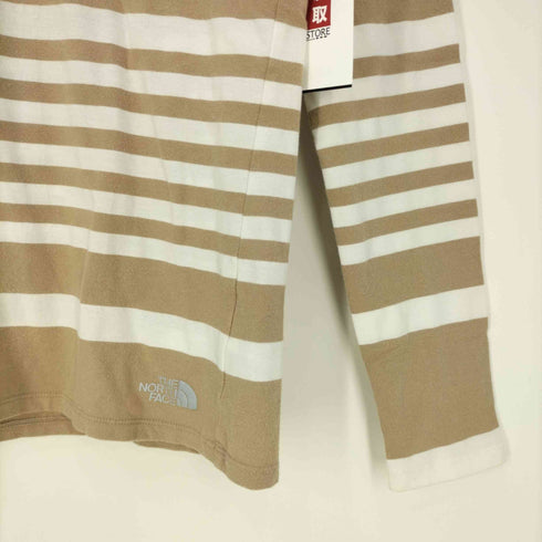 ザノースフェイス THE NORTH FACE ボーダー Vネックカットソー レディース import:M