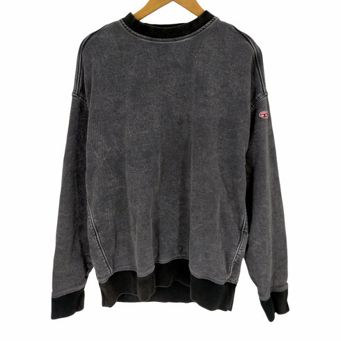 ディーゼル DIESEL D-Krib Track Denim Sweatshirt メンズ JPN:L