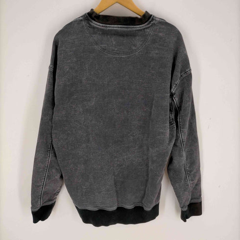 ディーゼル DIESEL D-Krib Track Denim Sweatshirt メンズ JPN:L