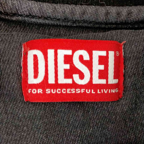 ディーゼル DIESEL D-Krib Track Denim Sweatshirt メンズ JPN:L