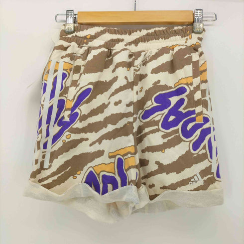 アディダス adidas 22SS W APXJ WONDER WHITE クルースウェット & ショーツ セットアップ レディース トップスL:ボトムS