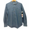 コムデギャルソンコムデギャルソン COMME des GARCONS COMME des GARCONS 2011AW ギャザースリーブ ラウンドカラー シャンブレーシャツ レディース JPN:S