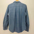 コムデギャルソンコムデギャルソン COMME des GARCONS COMME des GARCONS 2011AW ギャザースリーブ ラウンドカラー シャンブレーシャツ レディース JPN:S