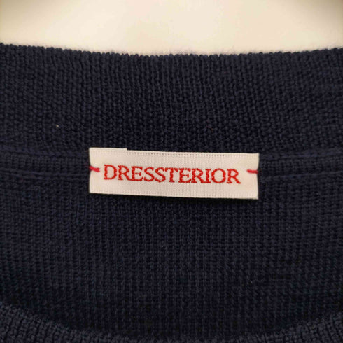 ドレステリア DRESSTERIOR ハイゲージ ボリューム スリーブ プルオーバー レディース JPN:38