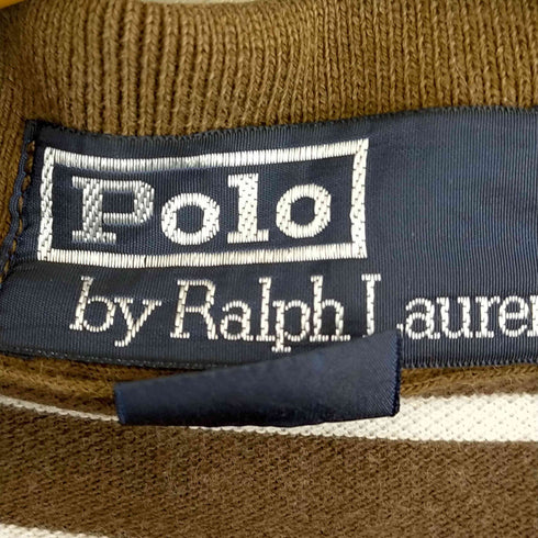 ポロラルフローレン POLO RALPH LAUREN ボーダーポロシャツ メンズ import:L
