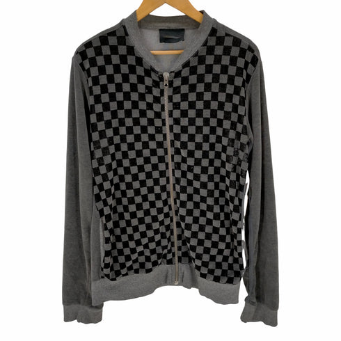 ディーゼルブラックゴールド DIESEL BLACK GOLD フラグチェック ベロアジップアップブルゾン メンズ FREE