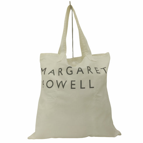 マーガレットハウエル MARGARET HOWELL コットンブランドロゴバッグ レディース
