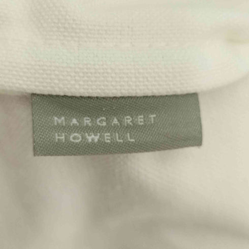 マーガレットハウエル MARGARET HOWELL コットンブランドロゴバッグ レディース