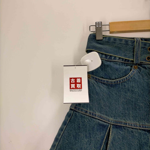 Fancy club DENIM PLEATS BELT SKIRT レディース JPN:S