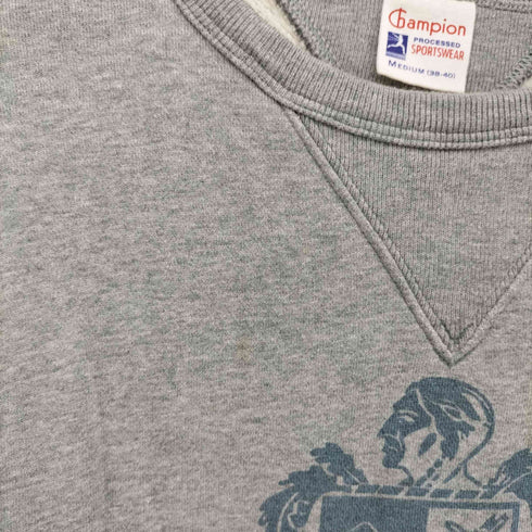 チャンピオン Champion 復刻 ランタグ ROCHESTER PROVINCETWN 染み込みプリント スウェット メンズ JPN:M