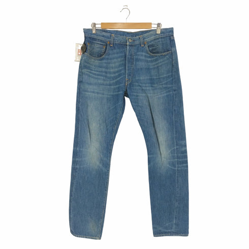 リーバイスヴィンテージクロージング Levis Vintage Clothing 1966年復刻 BIGE 赤耳 501 jean Customized - cone denim ボタンフライデニムパンツ メンズ W:34 L:32